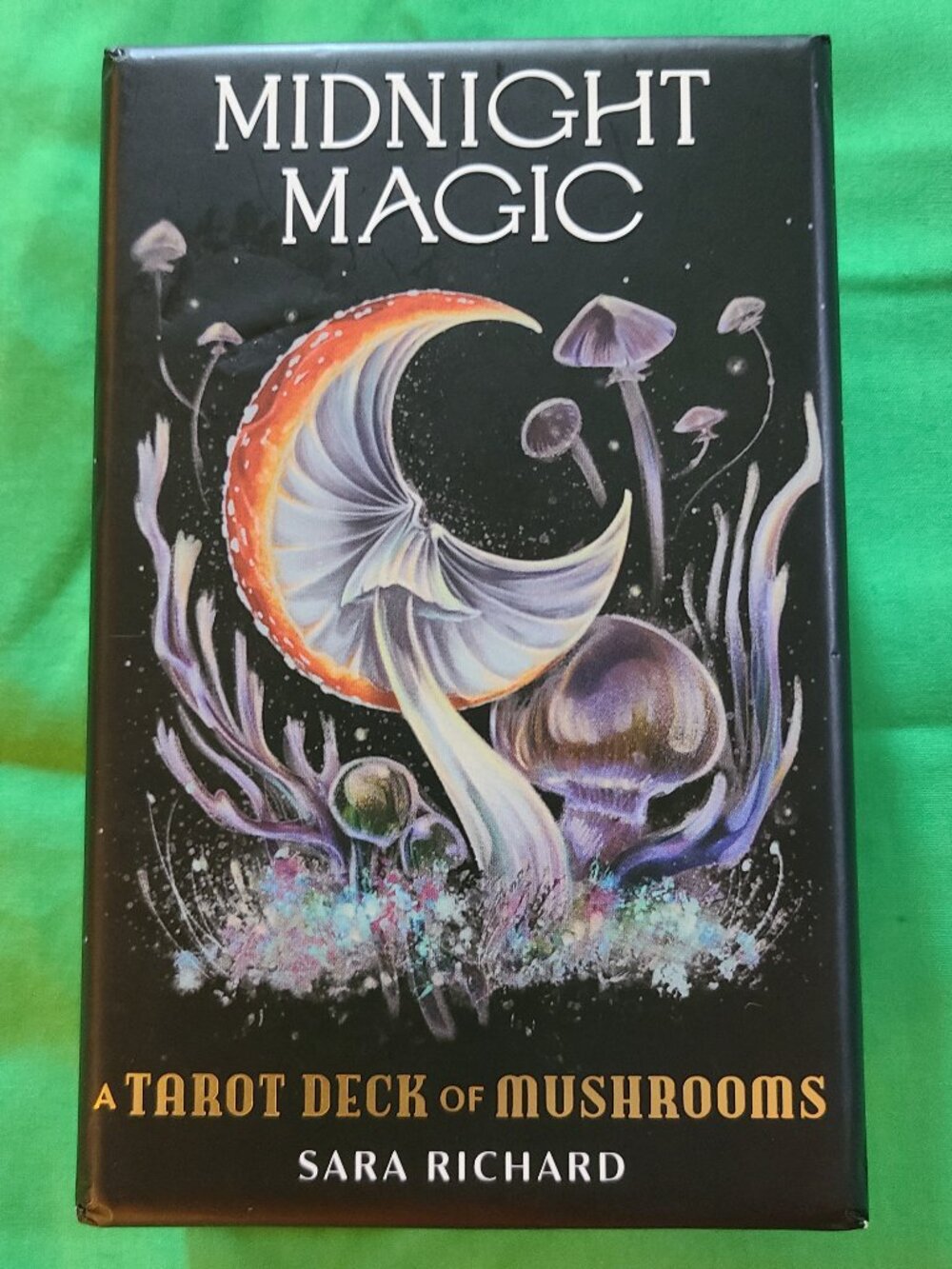 Tarot Cards Midnight Magic A deck of Mushrooms